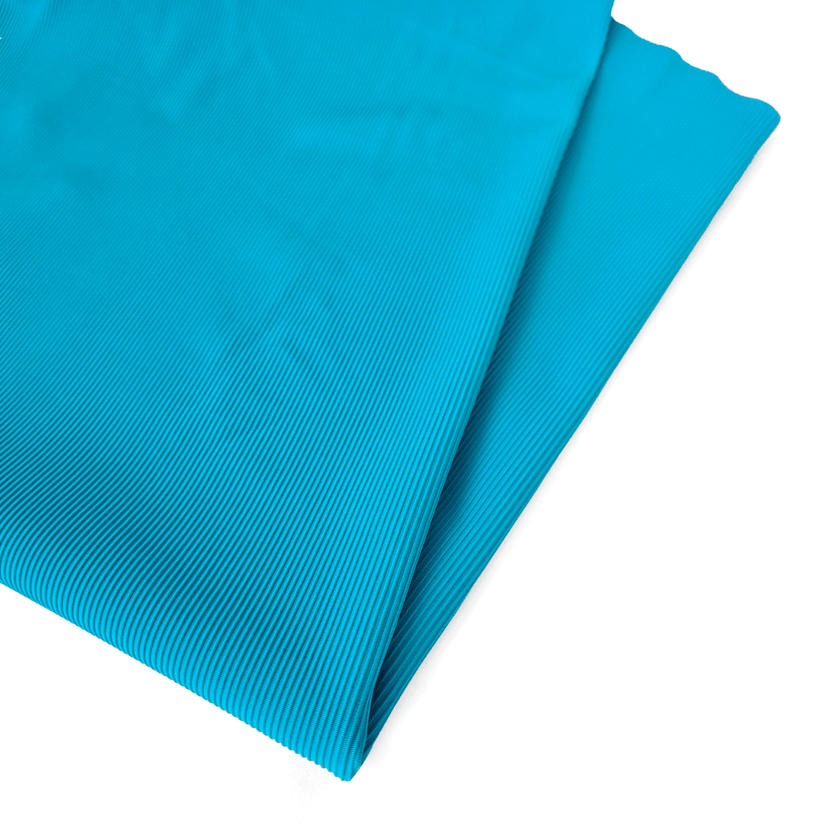 Athletic Basic Rib | Turquoise - Fabric + Flow Textile Co.