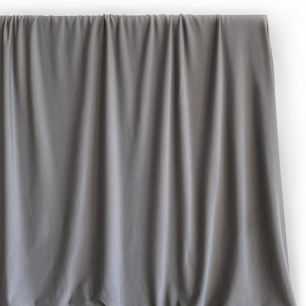 Microfiber Silky Knit | Charcoal - Fabric + Flow Textile Co.