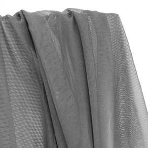 Power Mesh | Gun Metal - Fabric + Flow Textile Co.