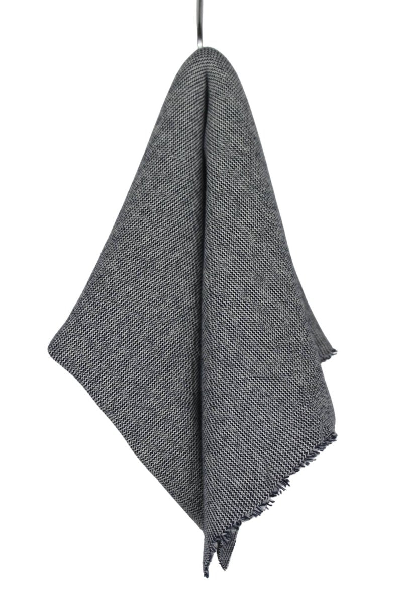 Ribbed Knit | Cotton - Charcoal Grey - Fabric + Flow Textile Co.