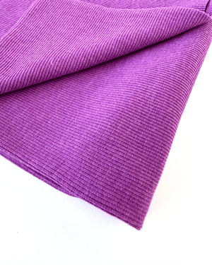 Ribbing Tubular | Cotton - Mulberry Blush - Fabric + Flow Textile Co.