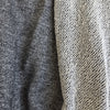 Sweater Knit French Terry | Cotton - Heather Charcoal - Fabric + Flow Textile Co.