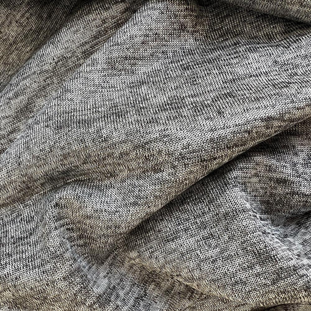 Sweater Knit | Silver Sparkle - Fabric + Flow Textile Co.