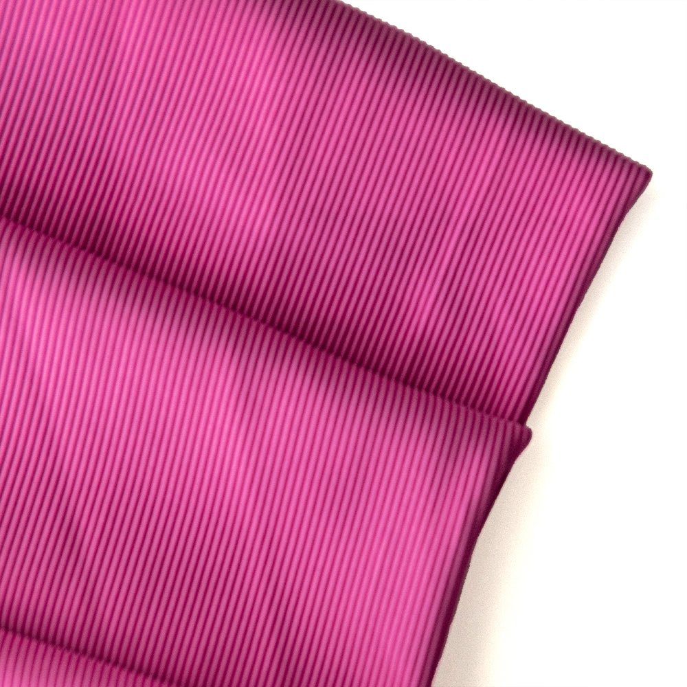 Swim Basic Rib | Dragonfruit - Fabric + Flow Textile Co.