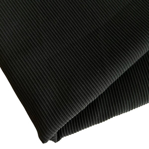 Swim Basic Rib | Inkwell Black - Fabric + Flow Textile Co.