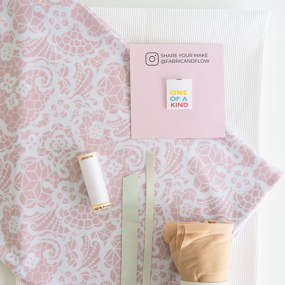 Swim Kit | Lacey Daze + Coconut White Rib - Fabric + Flow Textile Co.