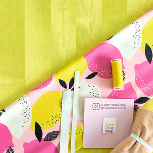 Swim Kit | Latin Limon + Sunny Morning Rib - Fabric + Flow Textile Co.