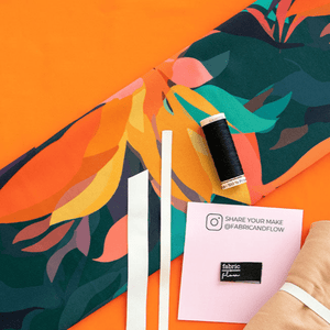 Swim Kit | Lipstick Jungle + Persimmon - Fabric + Flow Textile Co.