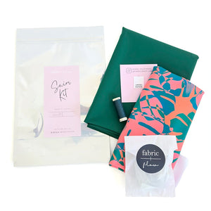 Swim Kit | Monstera Madness + Forest Green - Limited Edition - Fabric + Flow Textile Co.