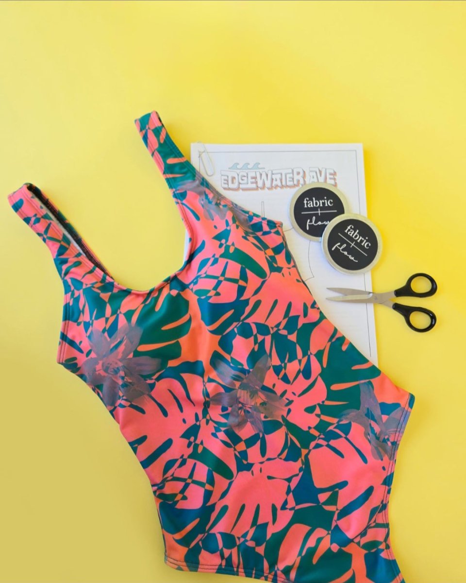 Swim Kit | Monstera Madness + Forest Green - Limited Edition - Fabric + Flow Textile Co.