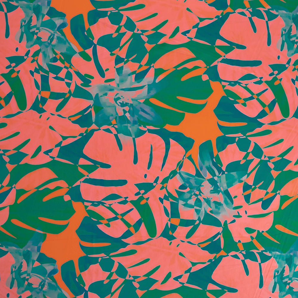 Swim Kit | Monstera Madness + Golden Rod - Fabric + Flow Textile Co.