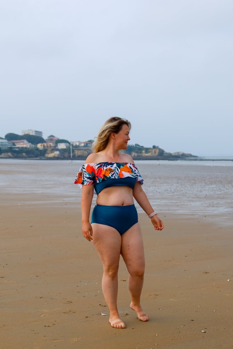 Swim Kit | Tropical Hurricane + Sienna Brown - Fabric + Flow Textile Co.