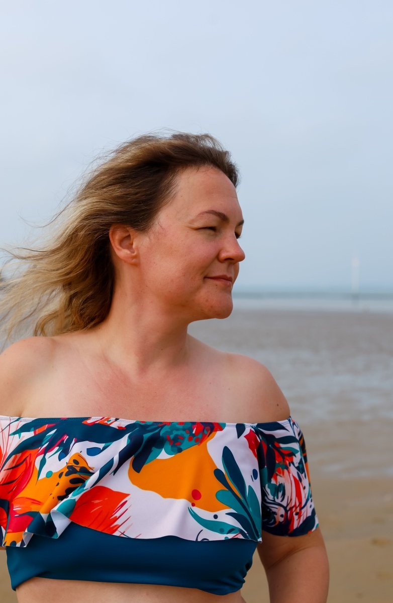 Swim Kit | Tropical Hurricane + Sienna Brown - Fabric + Flow Textile Co.