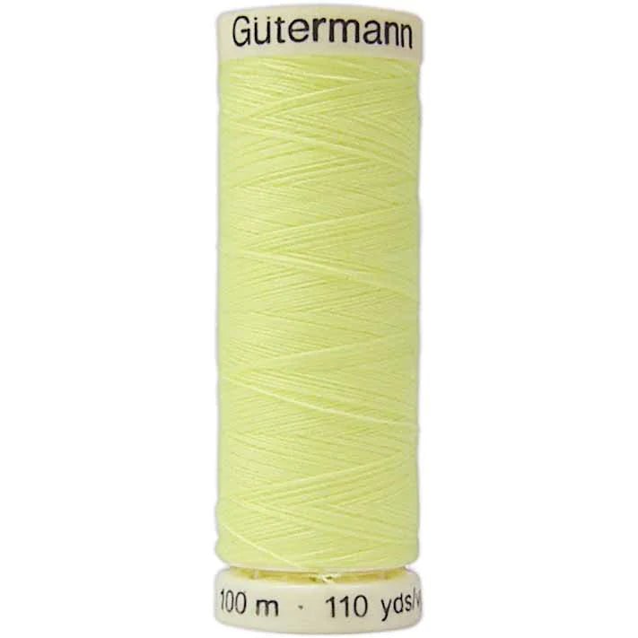 Thread - Gütermann Sew - All | 3835 Lemon Neon - Fabric + Flow Textile Co.