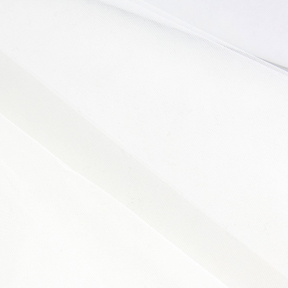 Tulle | White - Fabric + Flow Textile Co.