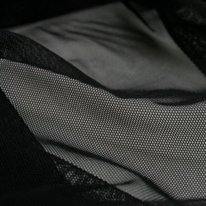 Power Mesh | Onyx - Fabric + Flow Textile Co.
