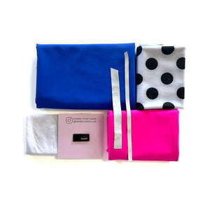 Swim Kit | Colour Block - Barbie - Fabric + Flow Textile Co.