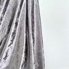 Velvet Crushed | Silver - Fabric + Flow Textile Co.