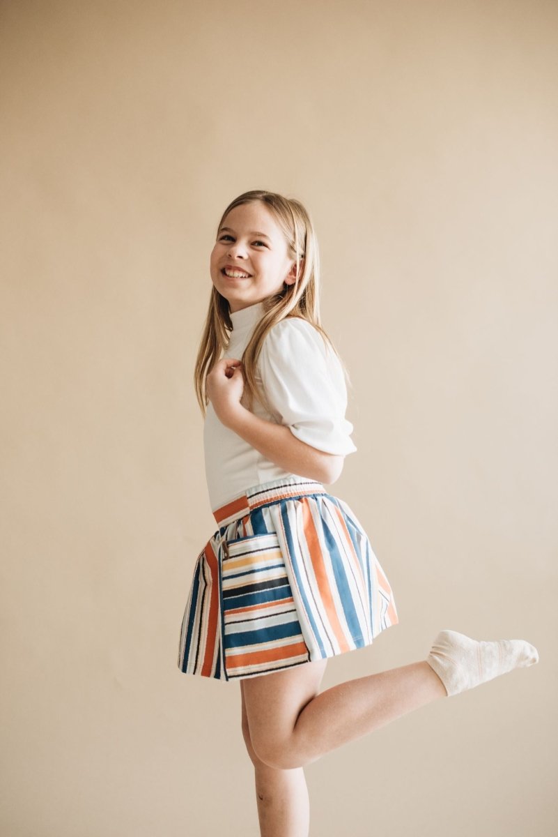 Woven | Cotton Santorini Stripe - Fabric + Flow Textile Co.