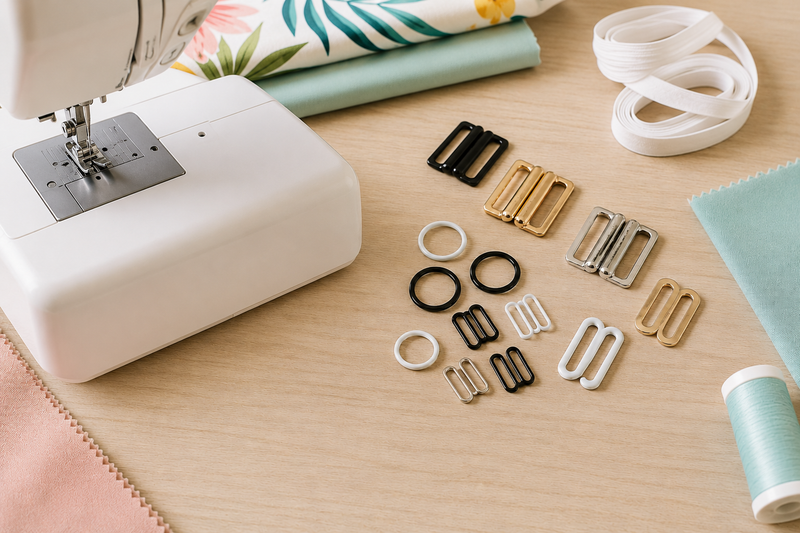 Swim Sewing Notions: A Guide to Swim Clips, Rings, Sliders, and Essential Supplies
