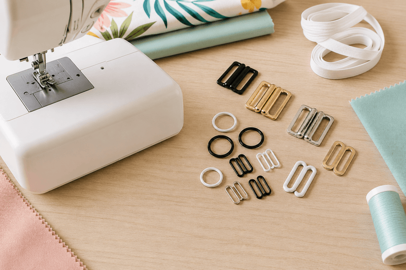 Swim Sewing Notions: A Guide to Swim Clips, Rings, Sliders, and Essential Supplies - Fabric + Flow Textile Co.