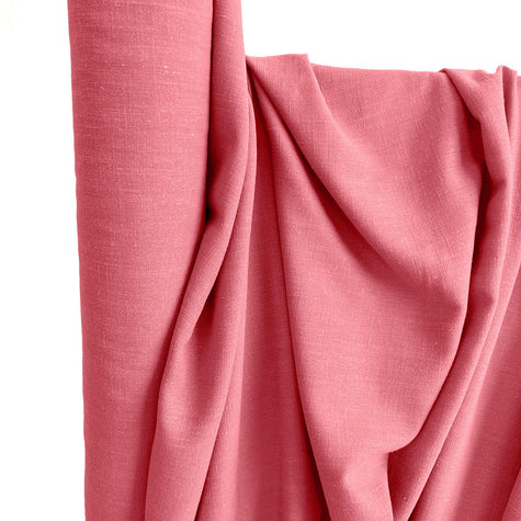 Woven | Viscose + Linen - Begonia