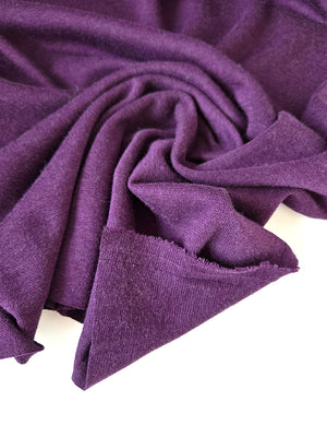 Interlock Knit | Bamboo - Plum