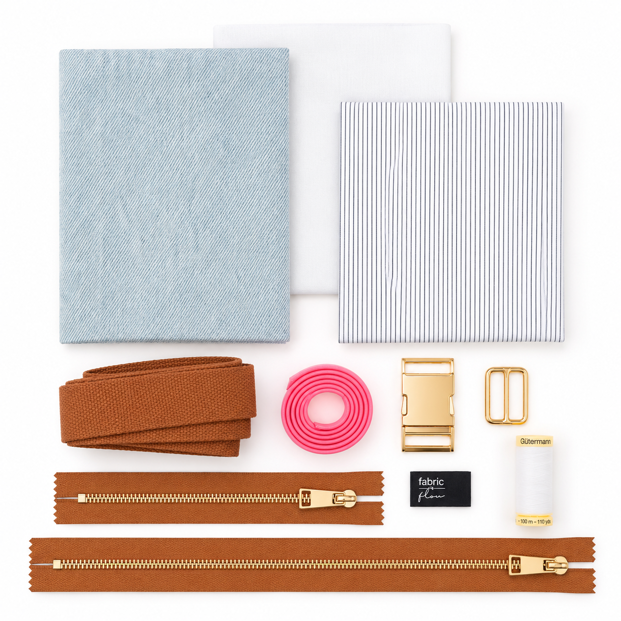 Belt Bag Kit | Faded Denim
