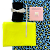 Swim Kit | Blue Leopard + Electric Yellow