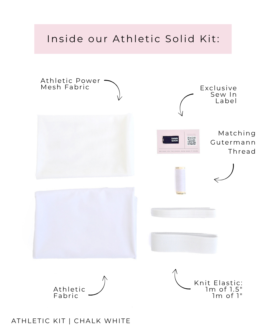 Athletic Kit | Chalk White