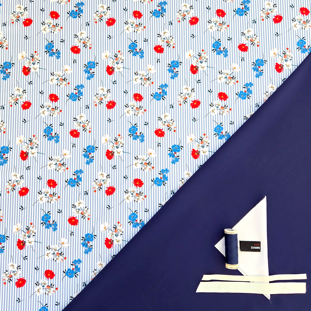 Swim Kit | Daisy Dukes + Navy