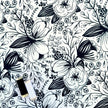 Swim Kit | Garden Whimsy + Black