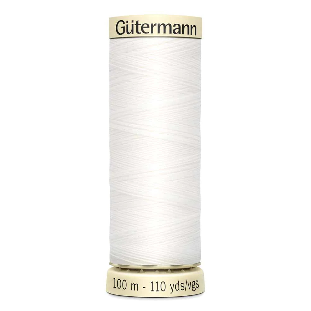 Thread - Gütermann sew all  (100M) - #20 Chalk White