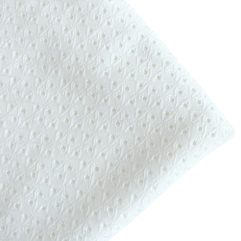 Eyelet Knit | White