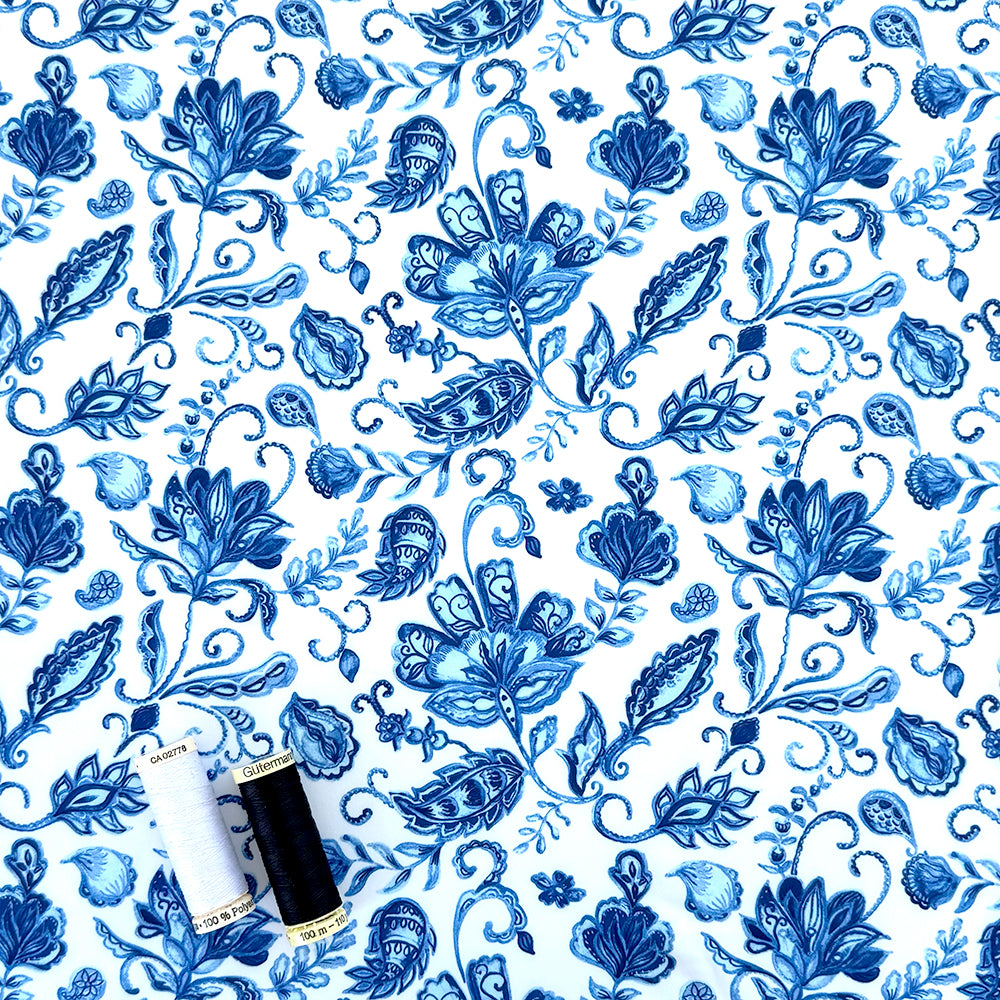 Swim Kit | Porcelain Rhapsody + Arctic Blue Rib