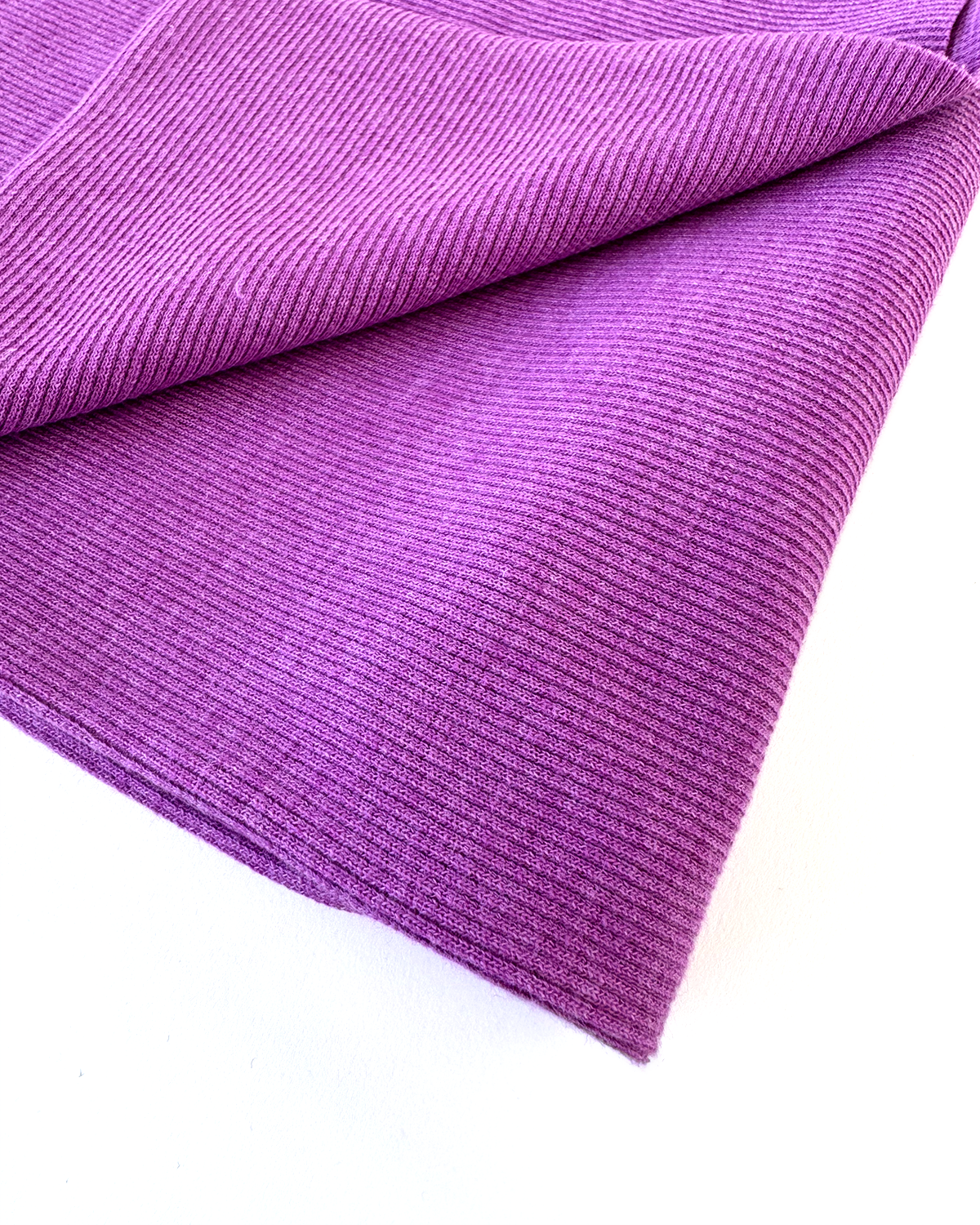 Ribbing Tubular | Cotton - Mulberry Blush