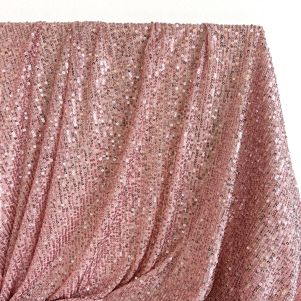 Sequin Fabric for Sewing Costumes Sequin Knit Fabric Shiny Dot Table Runner  (Rainbow 1#, 0.5 Meter Length)