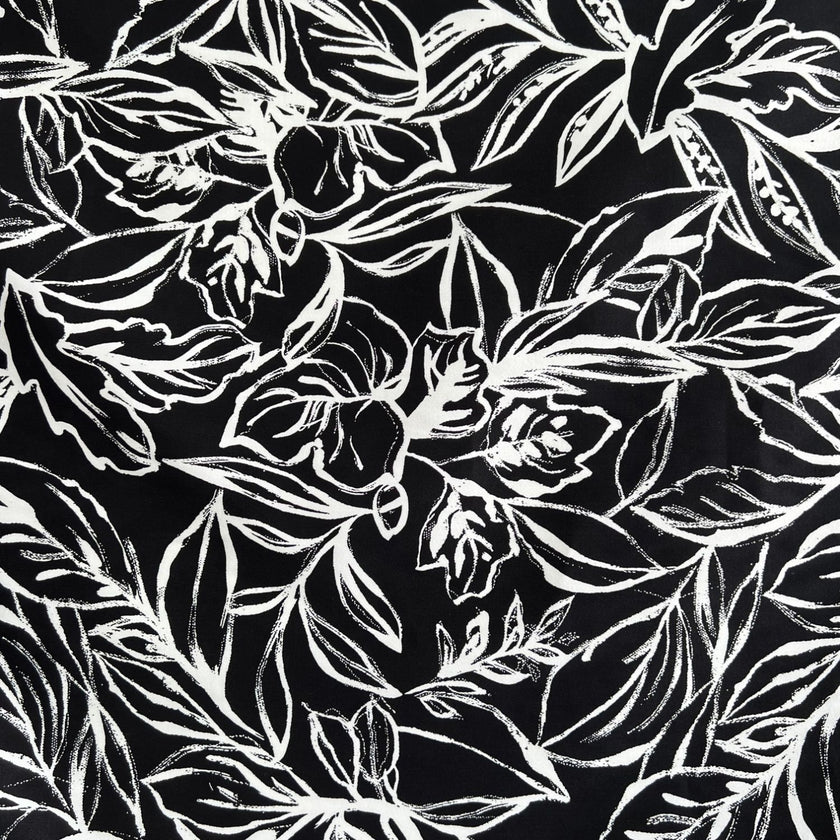 Cotton Stretch Print | Night Garden – Fabric + Flow Textile Co.