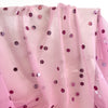 Sheer | Sleek Dots - Peony Pink