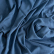 Woven | Viscose + Linen - Steel Blue