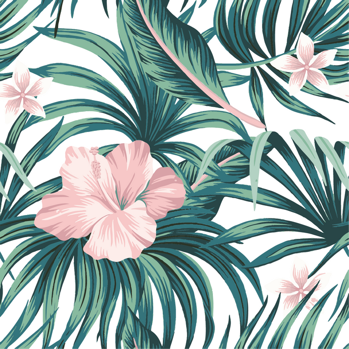 Swim Print | Hibiscus Palm
