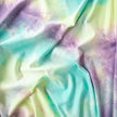 French Terry | Cotton - Tie Dye - Moon Mist