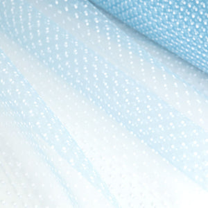 Tulle | Blue Swiss Dots