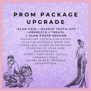 Fancy + Frocktails | Spring 2024 - Prom Package Upgrade