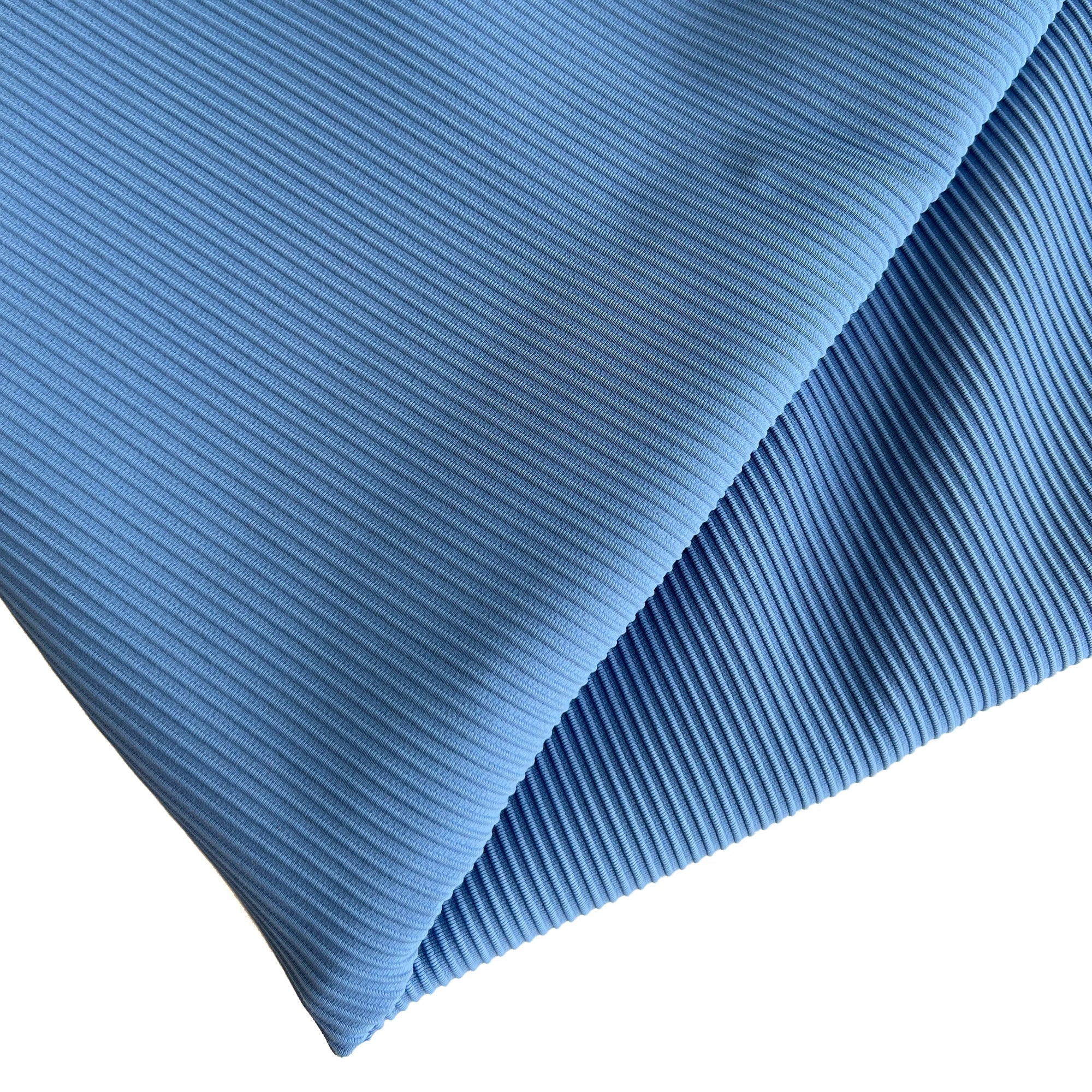 Athletic Basic Rib | Arctic Blue - Fabric + Flow Textile Co.