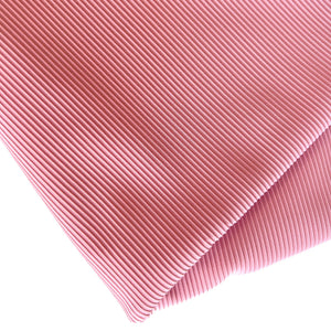 Athletic Basic Rib | Flamingo - Fabric + Flow Textile Co.