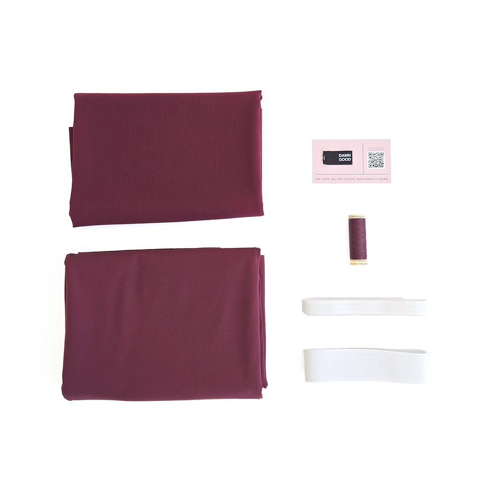 Athletic Kit | Bordeaux - Fabric + Flow Textile Co.