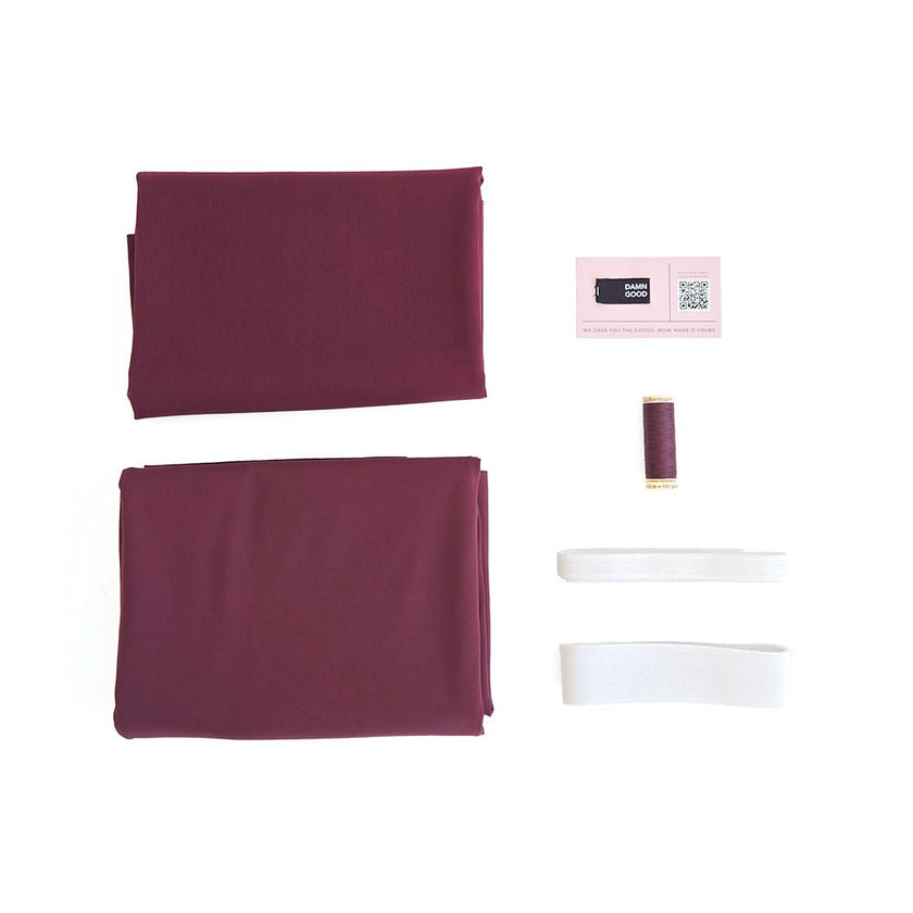 Athletic Kit | Bordeaux - Fabric + Flow Textile Co.