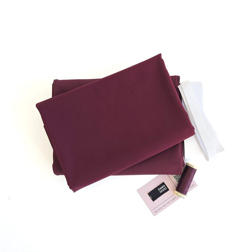 Athletic Kit | Bordeaux - Fabric + Flow Textile Co.