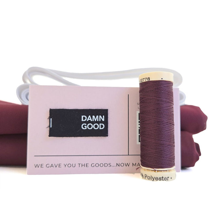 Athletic Kit | Bordeaux - Fabric + Flow Textile Co.